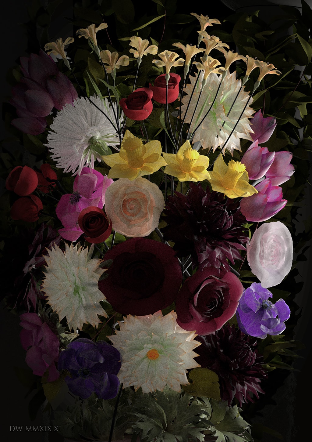 Floral Composition 1